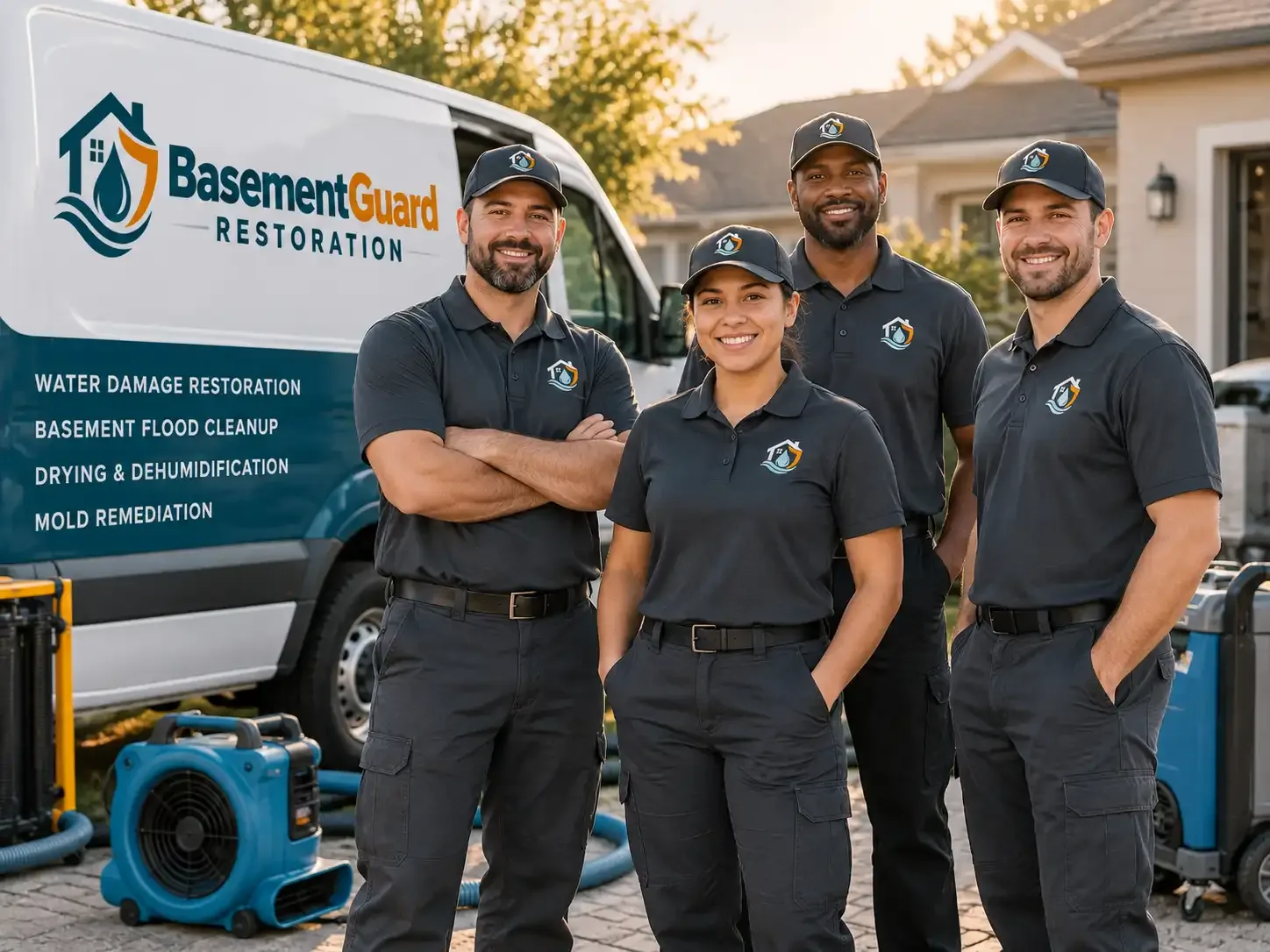 Basement Water Damage Restoration company in Rosenberg, TX